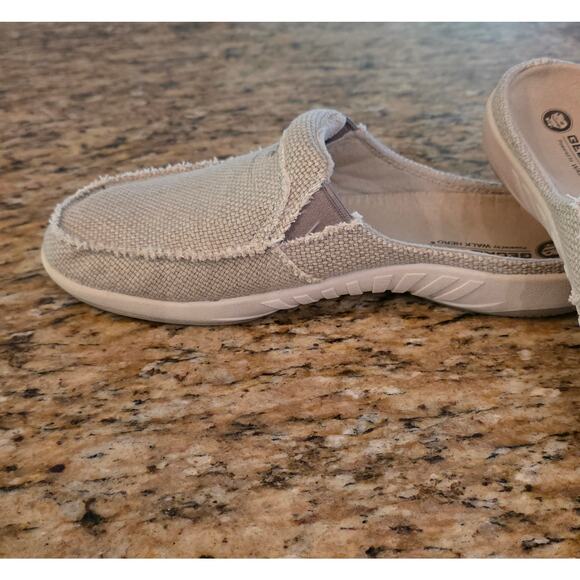 Gecko Man Walk Hero Tan slip On Comfort Shoes Women's Size 9 - Picture 3 of 7